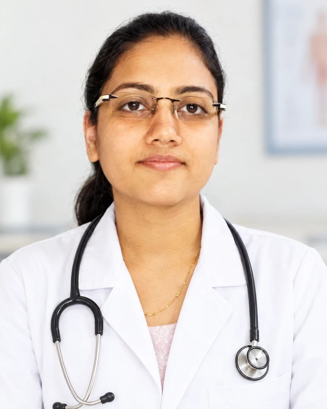 Portrait of Dr. Leena Parihar, Homoeopathic Physician